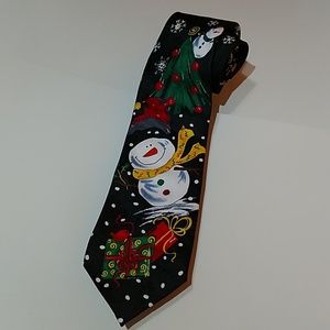 Yule Tie Greetings necktie